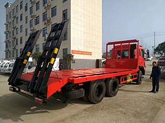 东风神宇后双桥平板运输车270马力厂家清仓