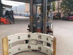 出售4米抱夹叉车，三吨自动档纸卷搬运夹包叉车转让
