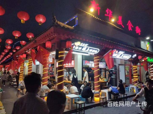 58金铺新华美食街b区好位置沿街旺铺出租转让价格面议