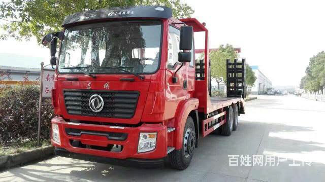 后八轮挖机平板车，性价比平板车厂家的图片