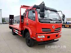 赣州挖机东风平板车 拖8吨上高速不超重拖车包送车