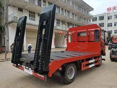 挖机平板车厂家 东风解放重汽各品牌齐全