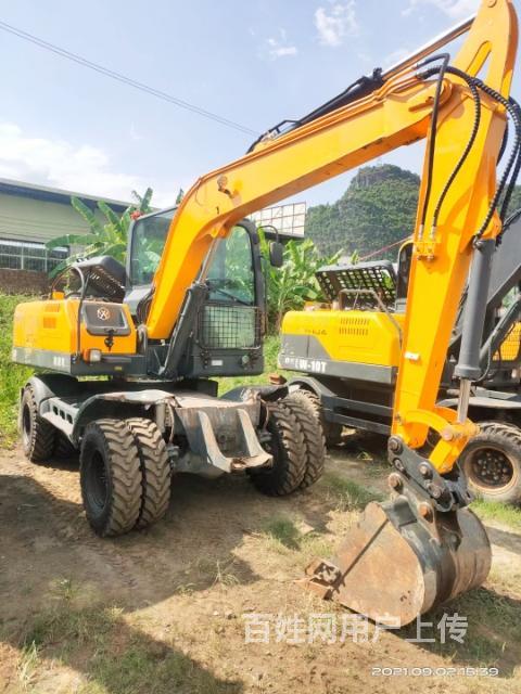 19年新源b75-9轮式挖掘机