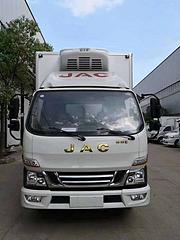 江淮骏铃冷藏车 肉类冻货运输小型蓝牌食品冷藏车价格
