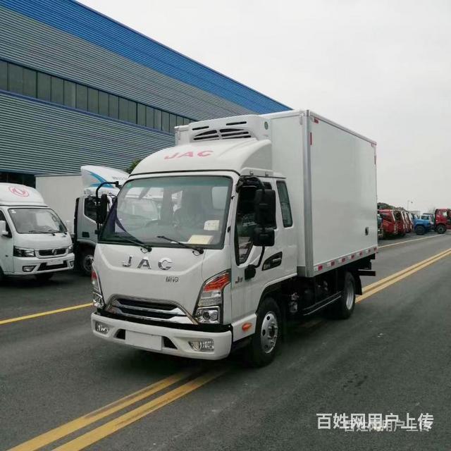 海北低价出售蓝牌冷藏车4.2米冷藏车送车上门的图片