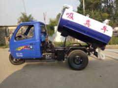 潍坊小型时风五征单缸三轮抽粪车 自带高低速吸粪车