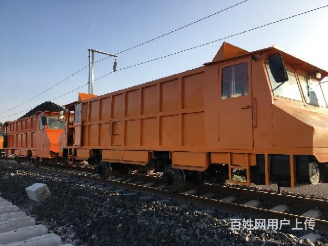 出租出售铁路老K车 铁路道砟车 铁路石渣运输车的图片