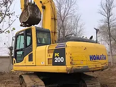 个人一手小松200因工地停工低价转让