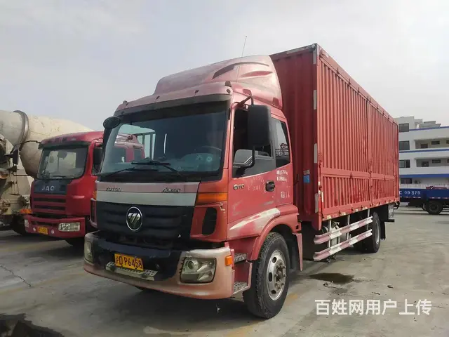 国四福田欧马可7.7米箱车.车在温州收费正规的图片