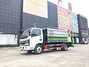国六新款蓝牌 5方7方多功能洒水车 喷雾车厂家直销