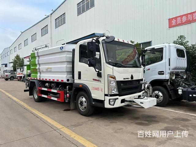 重汽豪沃蓝牌7方洒水车 厂家直销送车上门的图片