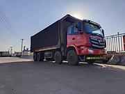 19年欧曼平板自卸车，箱长8.2米，康机400