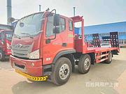 福田小三轴15吨挖机平板运输车 15吨不超载