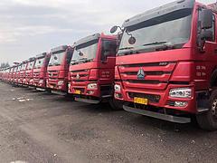 出售5台20年6米精品豪沃后八轮自卸车380马力