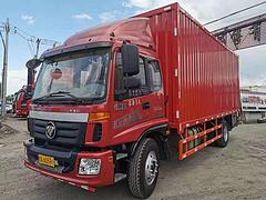 晋中福田欧马可六米八箱车，康明斯190马力