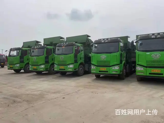 6台19年的法规解放，全年的保险带环保篷布，价不高的图片