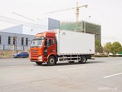 忻州 厂家直销解放6米8冷藏车、肉钩车多少一台
