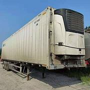 14米二手冷藏柜半挂车 BPW车桥 带手续 精品车