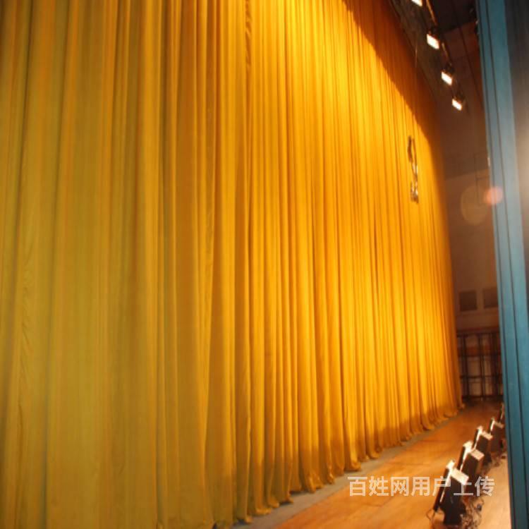 廊坊大型电动舞台幕布定做演出剧院阻燃幕布厂家