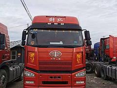 急售二手解放牵引车 350马力 国五 双驱轻体