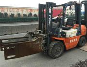 转让升高4米叉车带侧移二手叉车 二手实心胎三吨叉车