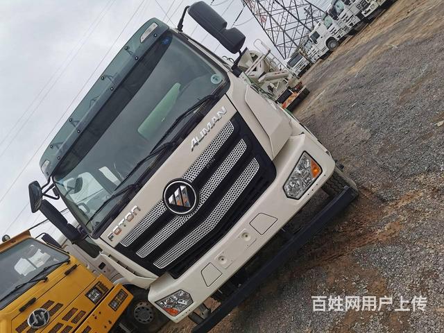 二手欧曼搅拌车19年国五大20方前四后八375马力的图片