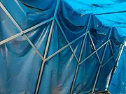 雨棚和冷藏柜处理