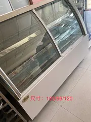整套面包柜边柜新款蛋糕展示架烘焙店展示柜实木铁艺面