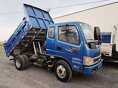 18年五月奥驰宏瑞大蓝牌，后翻自卸车