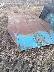 手扶拉苗船