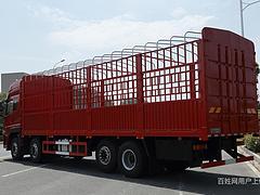 9米6高栏载货车 仓栅式运输车 包上牌多少钱