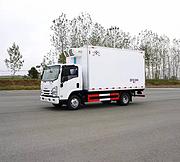 庆铃五十铃4米2蓝牌冷藏车 国六冷链运输车