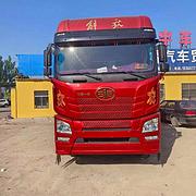 转让一台9.6米解放JH6高栏载货车400马力国五