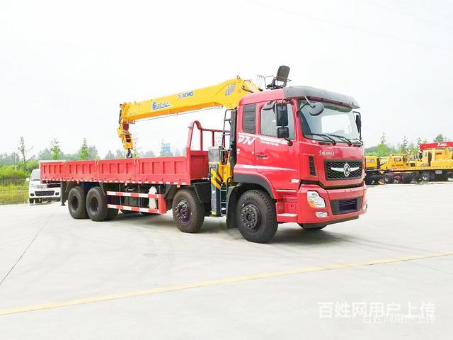 爆款车型东风前四后八8到10吨随车吊 包上户的图片
