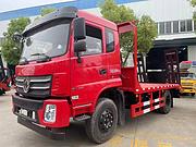东风D17单桥拖车 拉150挖机平板车 包上牌价格