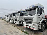 二手豪瀚牵引车340马力国五轻体德国曼技术发动机
