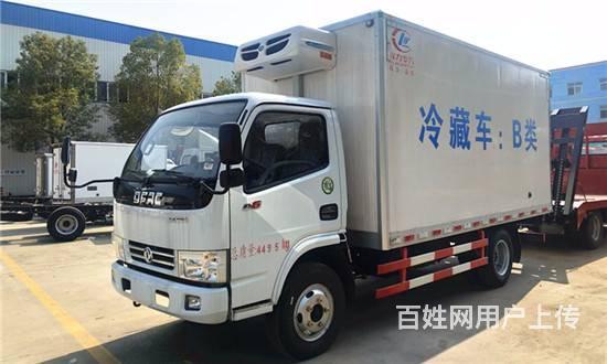 国五东风多利卡4.2米冷藏车 奶制品冷藏车 现车供的图片