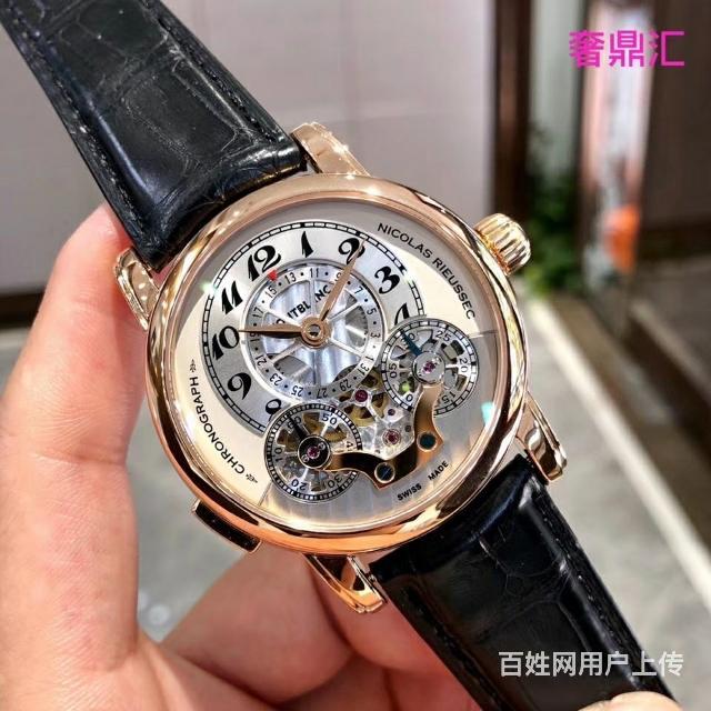 二手万宝龙尼古拉斯凯世系列u0106486,18k玫瑰金95