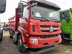 国五预挂重汽5.3米自卸车 五开门用途多 三包售后