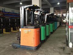 丰田前移式电动叉车，仓储堆高5米站架式电瓶叉车