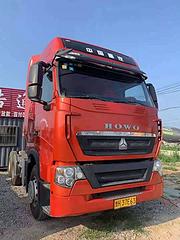 540马力二手豪沃牵引车 德国曼发动机 双驱 国五