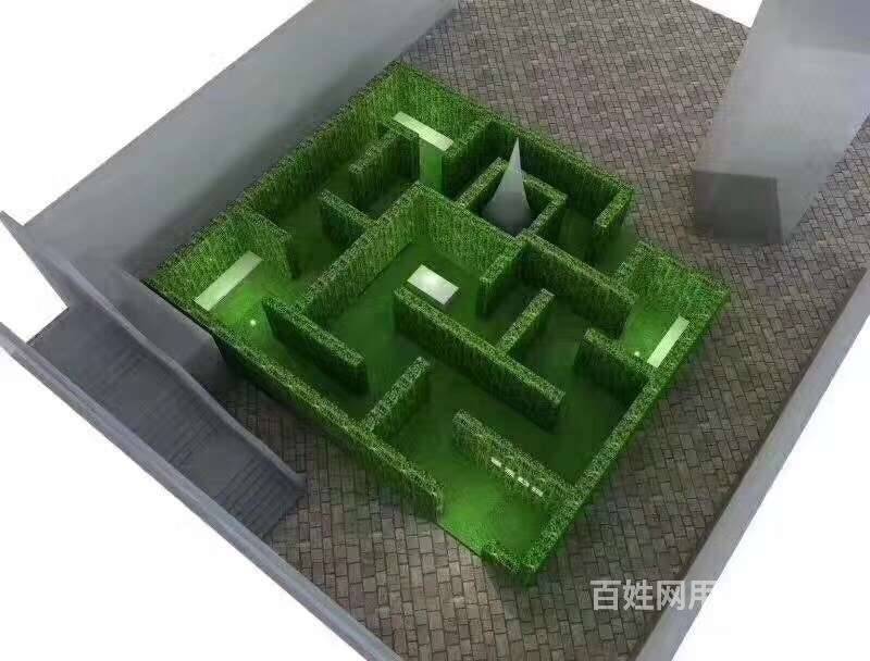 绿植迷宫新奇益智游乐装置厂家专业制作出售