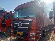 国四欧曼GTL前四后八厢式货车350马力9米6长