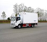 五十铃KV100蓝牌小型冻货食品冷冻运输车 0首付