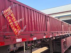 福田欧曼 半挂车 栏板式