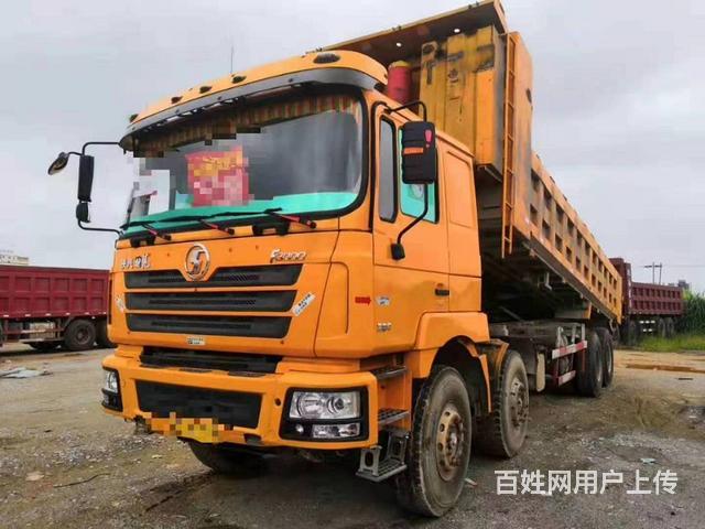 德龙F3000前四后八自卸车8.5米380马力的图片