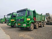 转让轻量化二手德龙自卸车5.8米国五前四后八渣土车
