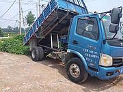 16年奥驰平板车，4.2米蓝牌国四
