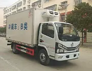 东风多利卡14方冷藏车国六  保温性好