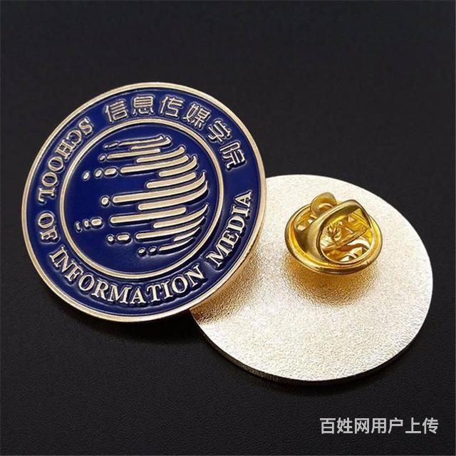 湖南徽章厂 定做高档金属徽章,湖南哪有做企业胸章